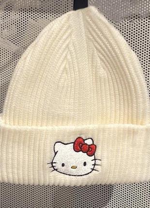 Шапка hello kitty 🐈3 фото