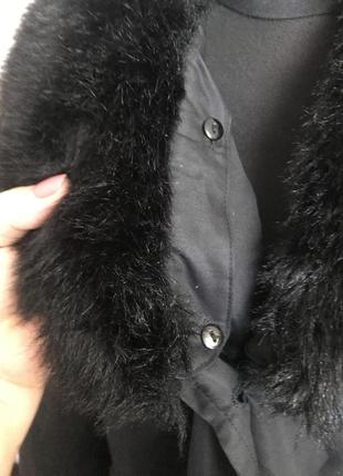 Женская отепленная куртка из плащевки4 фото