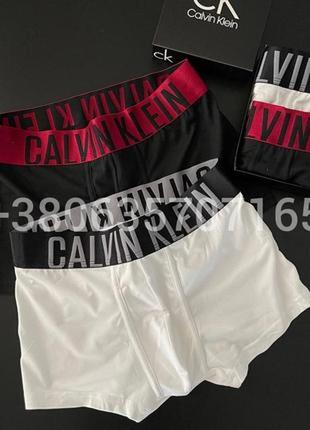 Мужские трусы боксеры calvin klein intennse 3шт2 фото