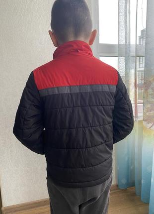 Куртка для мальчика 5-6 лет, рост 110-116 см4 фото