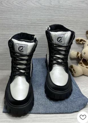 Зимние ботинки для девушек тм clibee4 фото