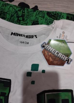 Костюм с шортами minecraft