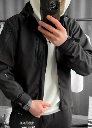 Ветровка черная