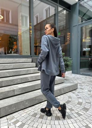 Теплий спортивний костюм жіночий3 фото