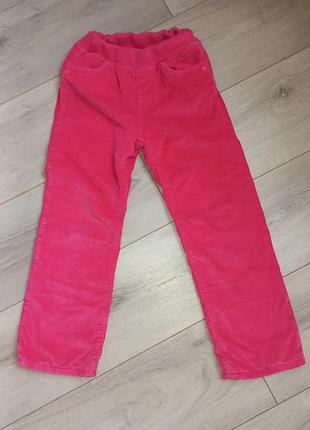 Зимние вельветовые брюки