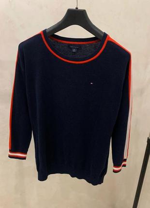 Свитер джемпер tommy hilfiger синий женский3 фото