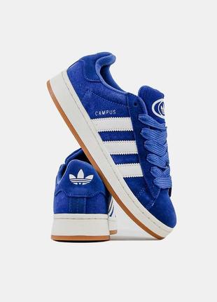 💙adidas campus blue white🌼 кроссовки женские адедас кампус синие, кроссовки адидас женские синие