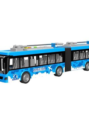 Детская игровая модель троллейбус "автопром" 7951ab масштаб 1:16 (синий) от egorka