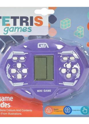 Детская игрушка тетрис bambi 158c-4 на батарейках (фиолетовый) от polinatoys