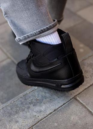 Кроссовки nike lunar force 1 duckboot 17 black4 фото