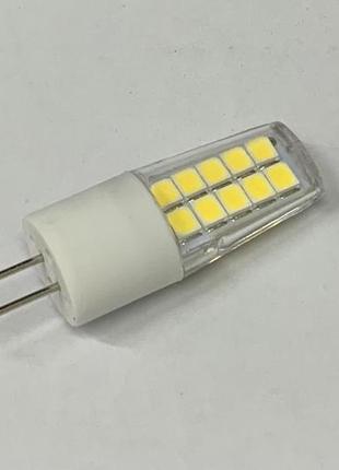 Світлодіодні лампи led g4, 3 вт світлодіодні лампи холодного білого кольору 6500 к g4 змінний/постійний струм 12 в, 6шт.