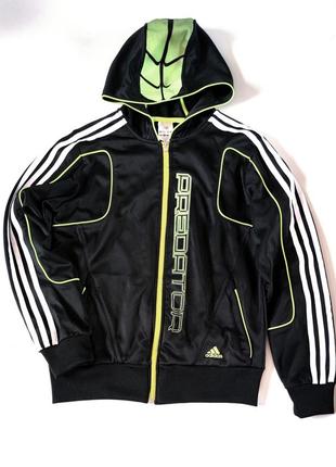 Adidas predator мастерка  олимпийка спорт кофта капюшон худи  /8596/