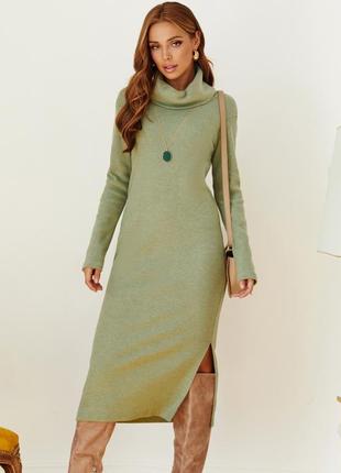 Тепла сукня з додаванням вовни