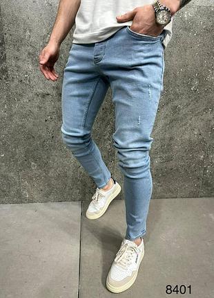 Джинсы базовые серые