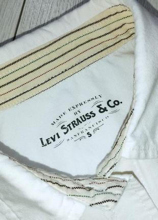 Винтажная белая рубашка от levi strauss &amp; co8 фото