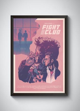 Набор постеров фильма fight club / бойцовский клуб / брэд питт / эдвард нортон5 фото