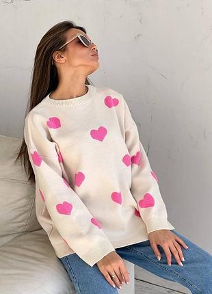 Светрик у сердечко3 фото