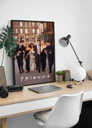 Постер сериала friends / друзья