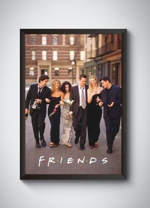 Постер сериала friends / друзья2 фото