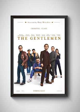 Постер фильма гая ричи the gentlemen / джентльмены