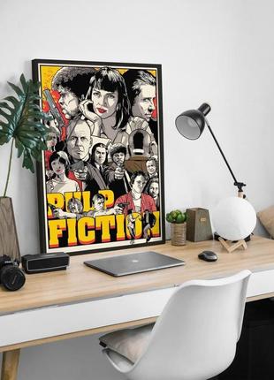 Постер фильма криминальное чтиво / pulp fiction (pf2)