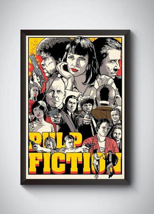 ​постер фільму кримінальне чтиво / pulp fiction (pf2)2 фото