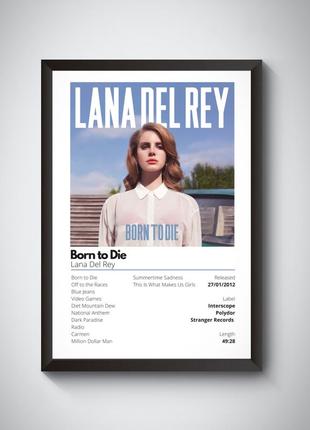 Набір постерів lana del rey / лана дель рей 7 шт (born to die / ultraviolence / honeymoon)2 фото