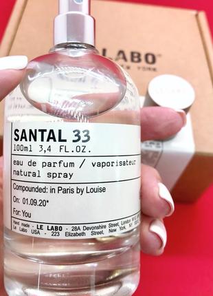 Парфум на розпив santal 33 бренду le labo