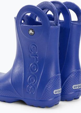 Резиновые сапоги детские crocs handle rain boot kids р 33/j2