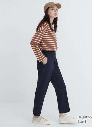 Uniqlo smart сині брюки3 фото