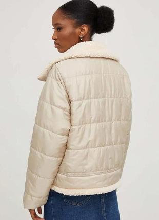 Женская куртка, косуха в стиле stradivarius2 фото
