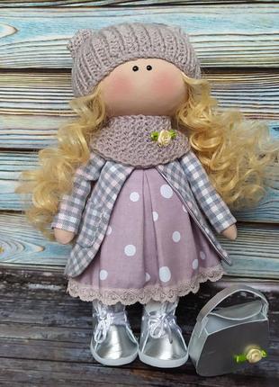 Текстильна лялька ручної роботи 2
