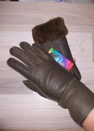 ❗🖤🐑акция🐑 🖤❗ мега-теплые натуральные кожаные перчатки на овчине женские кожаные перчатки на овчине3 фото