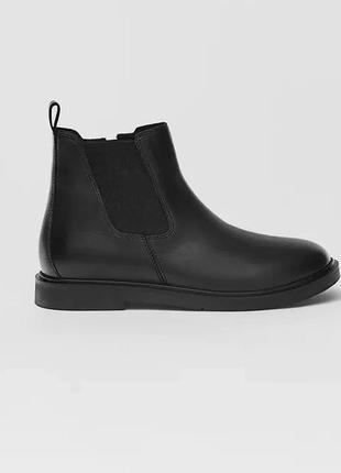 Ботинки челси zara 28 29 размер кожа
