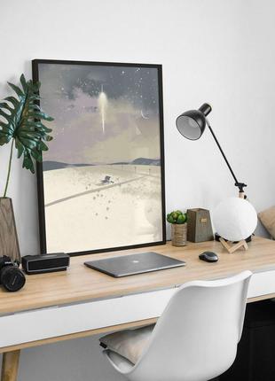 Набор постеров interstellar / интерстеллар / триптих