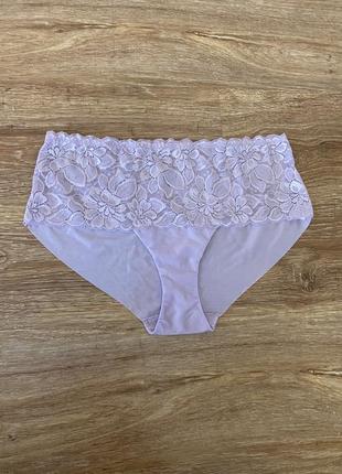 Шикарные, базовые, ажурные, трусики, бесшовные, в сиреневом, цвете, от бренда: george 👌