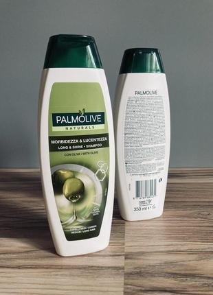 Шампунь palmolive morbidezza&lucentezza long&shine shampoo оливковый 350мл