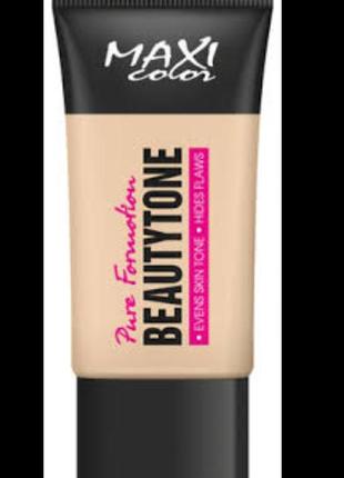 Maxi color тонирующий крем beautytone