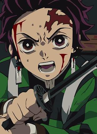 Картина за номерами 30*30см  "клинок"