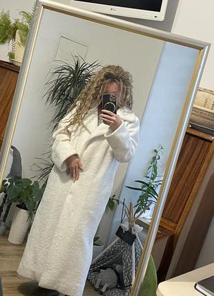 Шуба-пальто тедді