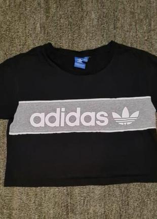 Хлопковый топ adidas