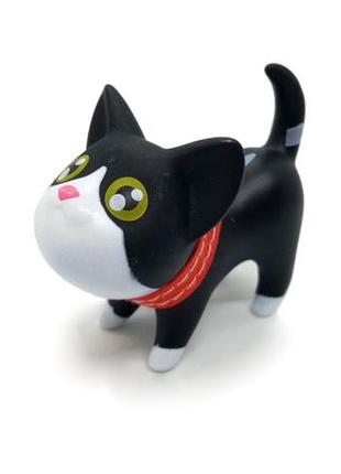 🐱🖤 милый брелок для ключей "черно-белый котик" кот котенок1 фото