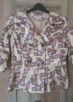 Стильний легкий літній піджак max mara