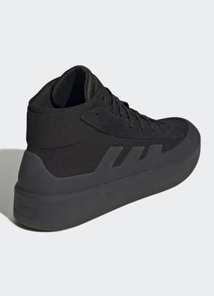 Кеды женские adidas, цвет черный😍 кроссовки ботинки сникерсы6 фото
