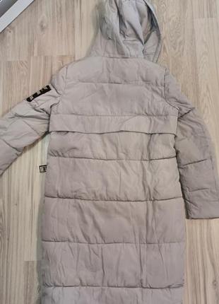 Пальто теплое длинное 9