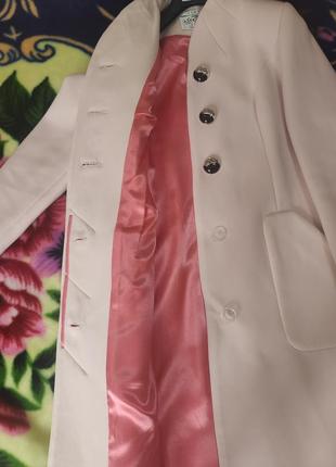 Пальто осень,пальто весна розовое,пальто пудра 44 размер5 фото