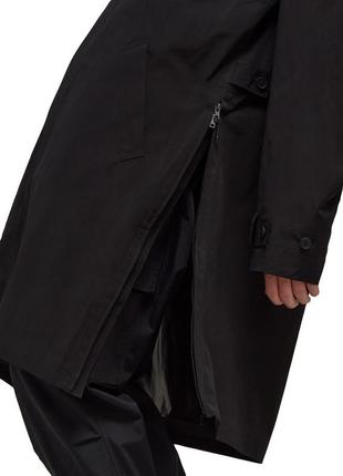 Класичне чоловіче  демісезонне / осіннє / весняне нейлонове автомобільне пальто adidas y-3 yohji yamamoto dorico nylon car coat  l xl розмір7 фото