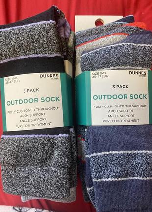 Стильні теплі чоловічі шкарпетки 2 видів упаковка 3 пар зимові високі фірмові шкарпетки махрові повсякденні 40-45, 45-474 фото