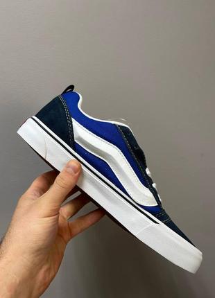 Кеди vans knu skool blue