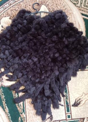 Накидка с кролика